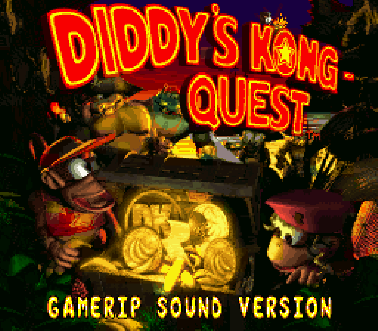 Donkey Kong Country 2: Diddy's Kong Quest (SNES) (gamerip) (1995